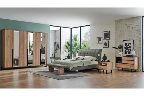 Solid Yatak Odası Takımı | Masko Mobilya Kenti