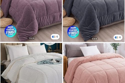 Evien Home Ultra Wellsoft Peluş Yorgan 