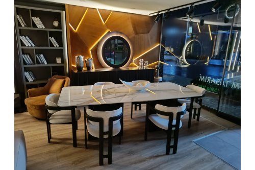 DARK PORSELEN YEMEK ODASI | Masko Mobilya Kenti