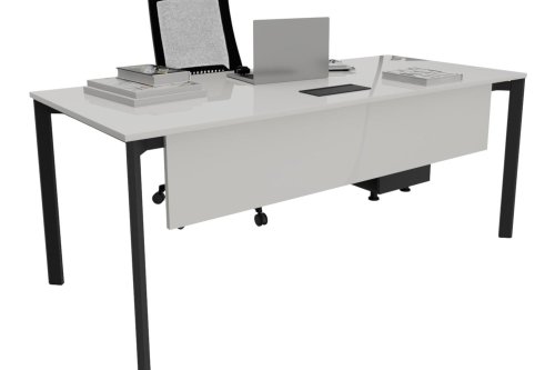 Coman Çalışma Masası 80cm Alt Etajerli 