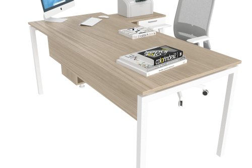 Terra Çalışma Masası 120cm Alt Etajerli 