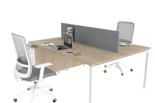 Terra İkili Workstation 160cm Alt Etajerli 