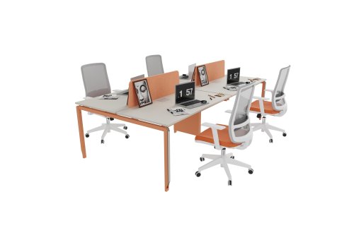 Flash Dörtlü Workstation