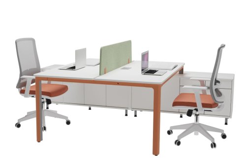 Norse Etajerli İkili Workstation