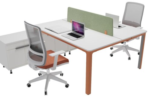 Norse Etajerli İkili Workstation 