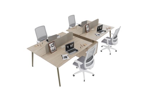 West Kesonlu Dörtlü Workstation