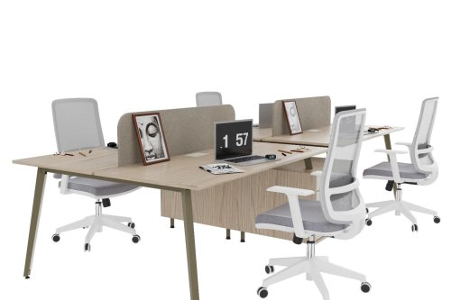 West Kesonlu Dörtlü Workstation 
