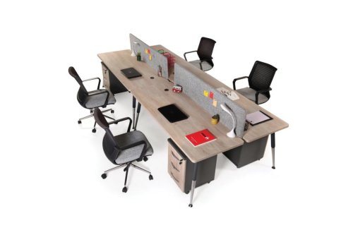 Sakai Dörtlü Workstation | Masko Mobilya Kenti