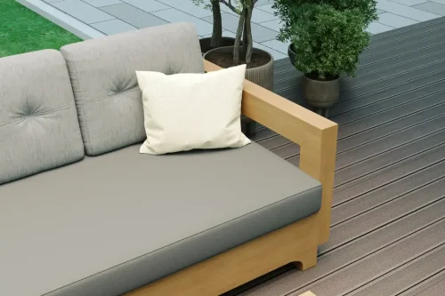 Milano Teak Bahçe Köşe Koltuk Takımı | Masko Mobilya Kenti