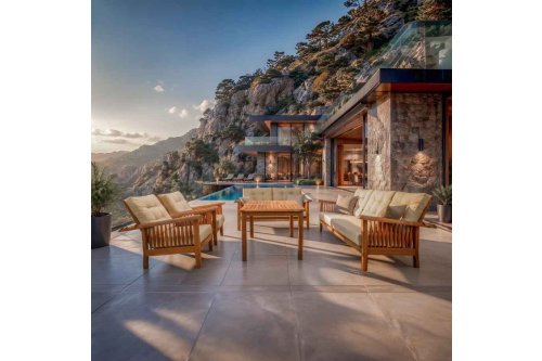 Bodrum Teak Bahçe Koltuk Takımı | Masko Mobilya Kenti