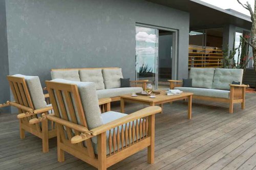 Bodrum Teak Bahçe Koltuk Takımı | Masko Mobilya Kenti