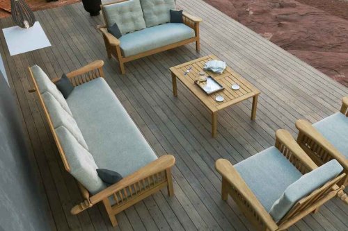 Bodrum Teak Bahçe Koltuk Takımı | Masko Mobilya Kenti