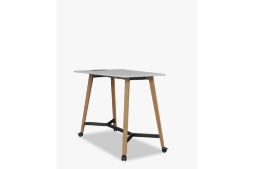 Pila Wood Yüksek Ayaklı Hareketli Toplantı Masası - 90x140 | Masko Mobilya Kenti
