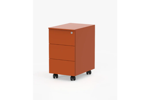 Cube Üç Çekmeceli Metal Komodin | Masko Mobilya Kenti