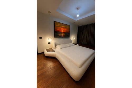 ledli karyola | Masko Mobilya Kenti