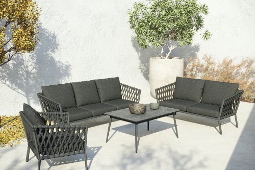 Karel Antrasit Oturma Takımı 