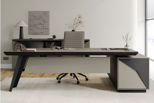 Fomen Etajerli Yönetici Ofis Mobilyası