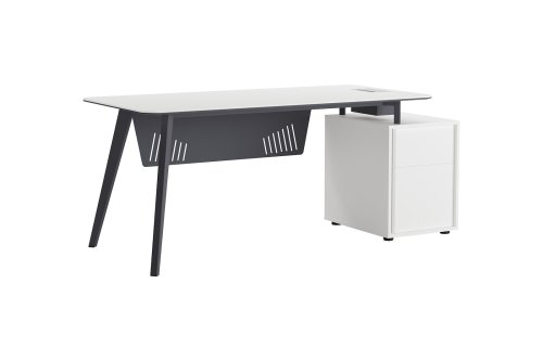 Blader Etajerli Ofis Masası