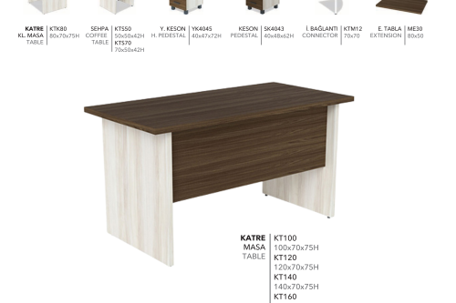 Katre Table Set | Masko Mobilya Kenti
